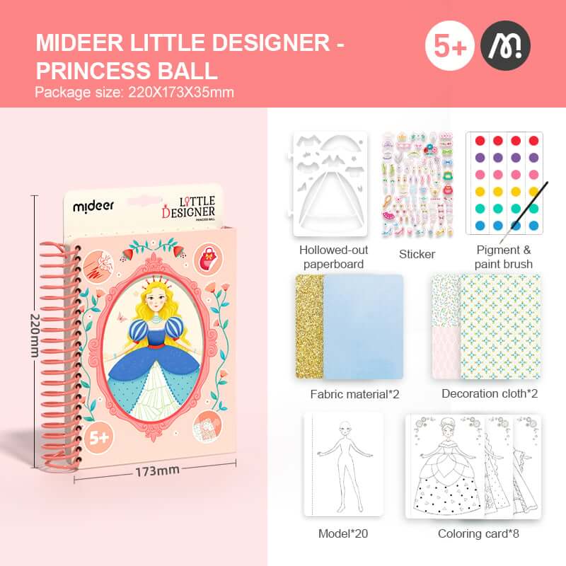 ชุดออกแบบดีไซน์เนอร์ตัวน้อย Mideer MD2201